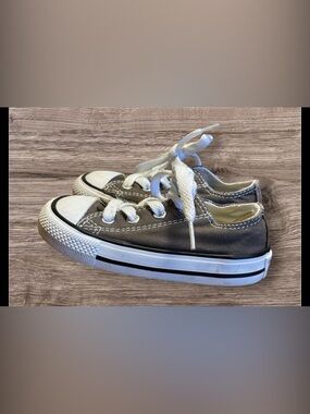 EUC Converse Chuck Taylor All Star SP IN OX Baby Toddlers Charcoal